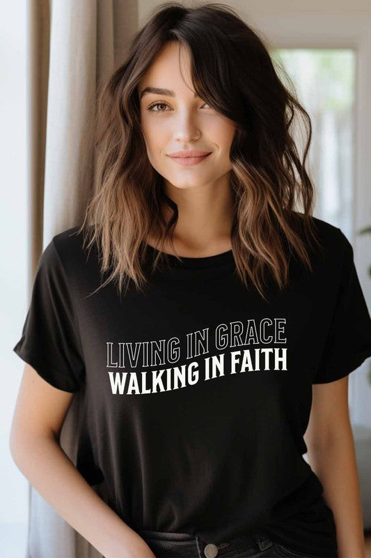 Walking in Faith Graphic Tee