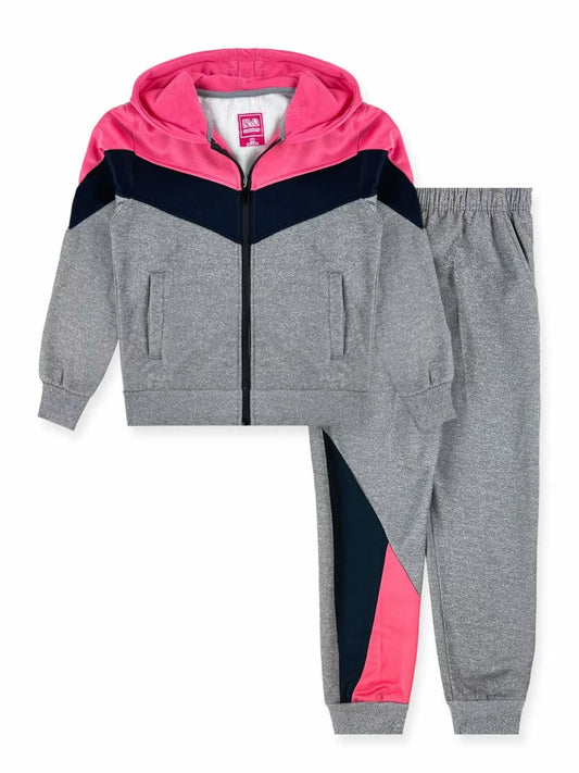 Girls’ 2PC Fleece Tracksuit Set