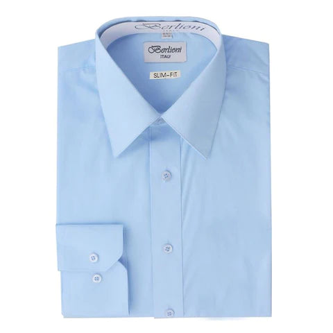 SLIM-FIT SHIRT | N°304 | LIGHT BLUE