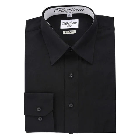 SLIM-FIT SHIRT | N°325 | BLACK