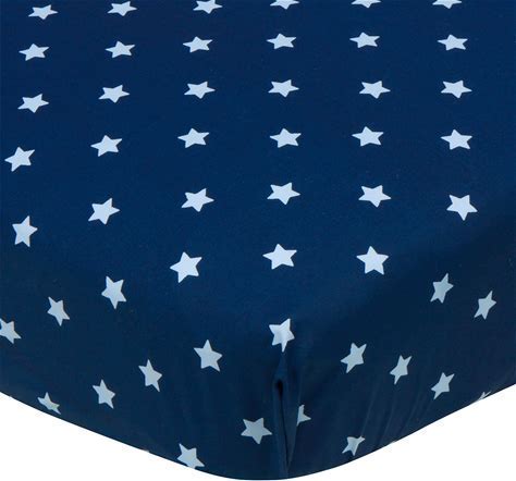 Baby Boys Stars Fitted Crib Sheet