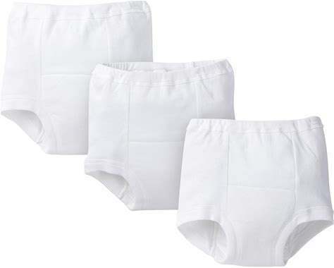 3-Pack White Training Pants