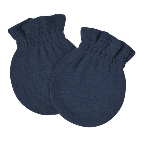 8-Pack Baby Navy No Scratch Mittens